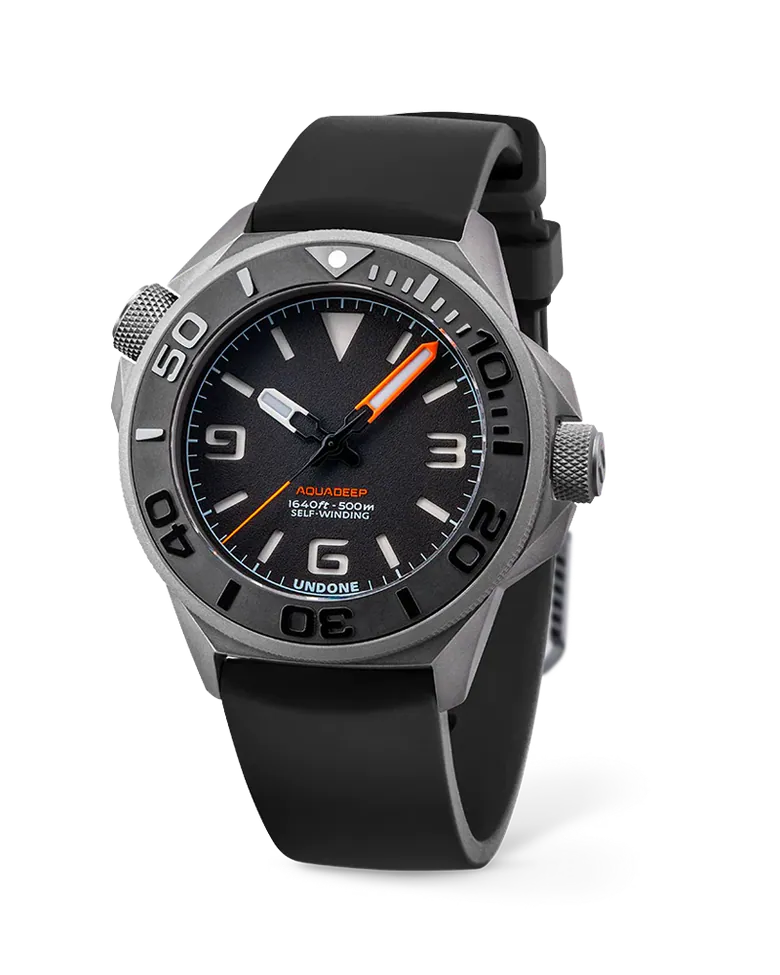 Aquadeep Signal Black Automatic