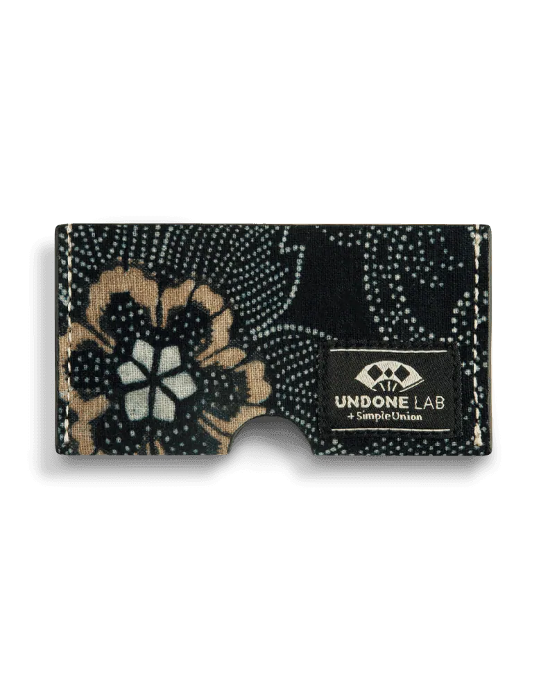 UNDONE LAB + Simple Union: Card Holder (Kofu Pattern)