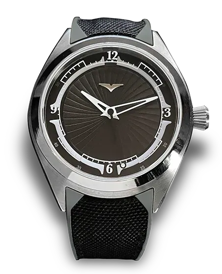 Eclipse Black Titanium Watch | Valour Lucent Collection