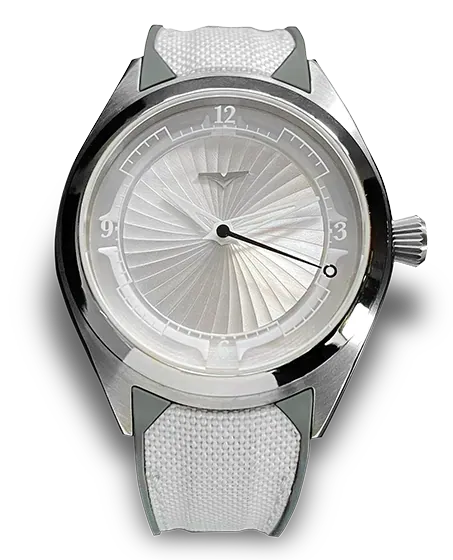 Frost Silver Titanium Watch | Valour Lucent Collection