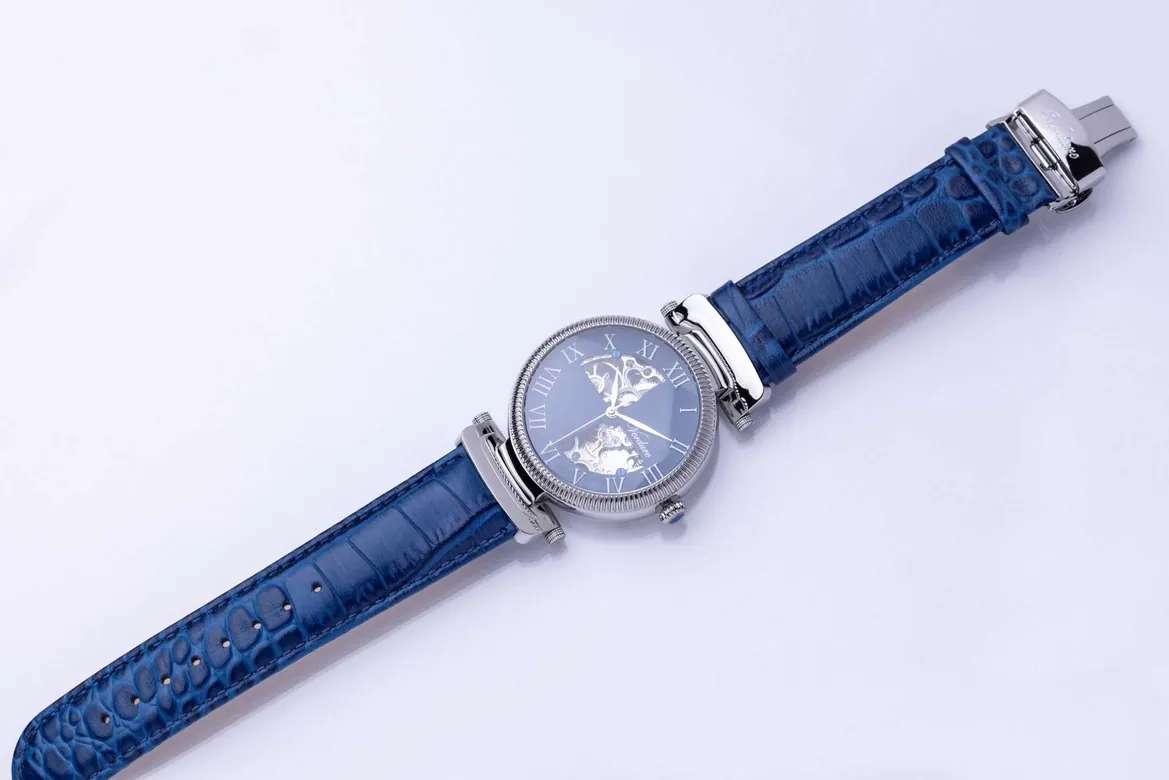 Azure Watch | Silver Case Blue Dial Men's Watch – Verdure Watches
