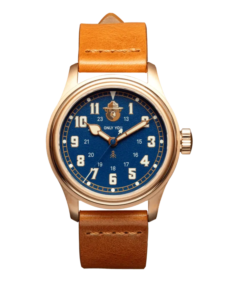 The Smokey Bear 80th Edition Brilliant Blue