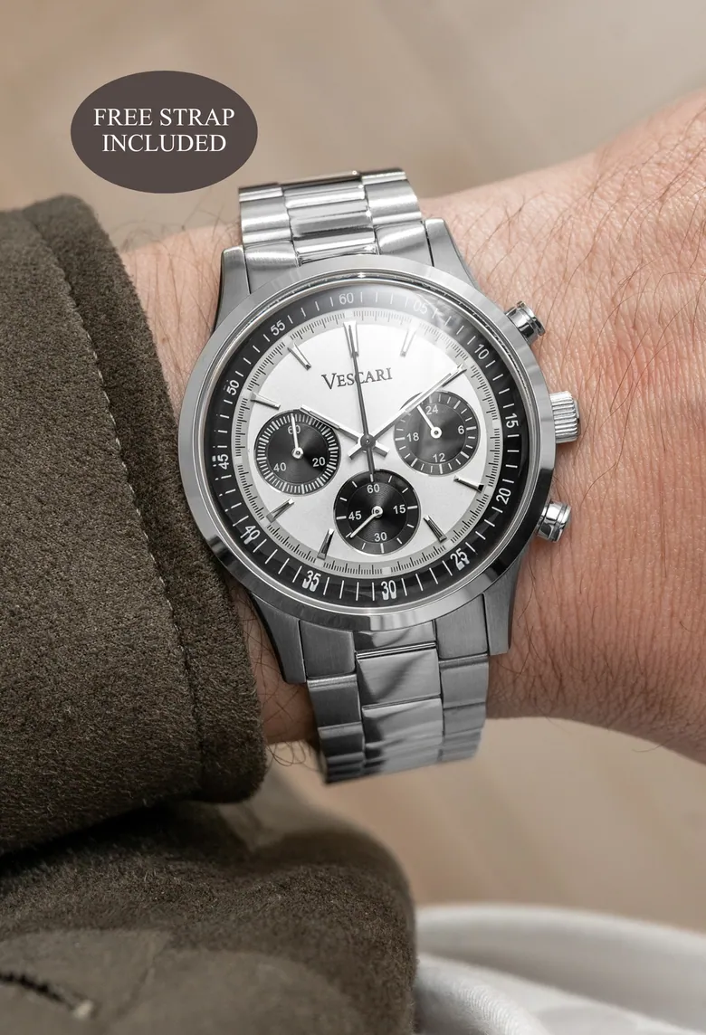 Chestor 'Panda' Limited Edition Chronograph | Vescari Watch Co.