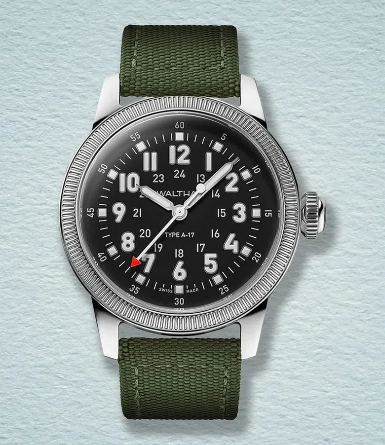 A17 Pilot on green Cordura® | Black
