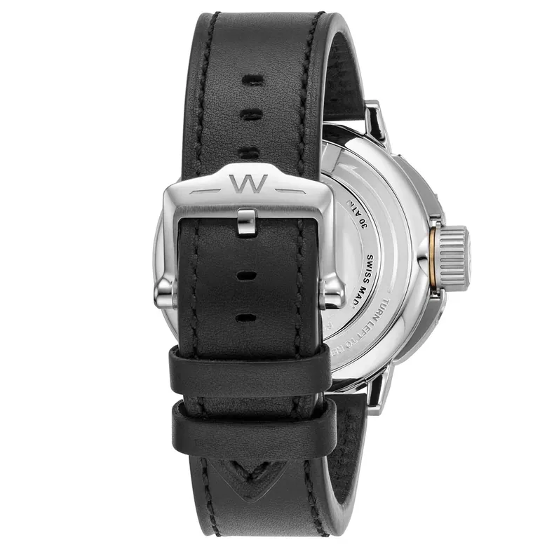 Field & Marine Dual Time White Dial Silver