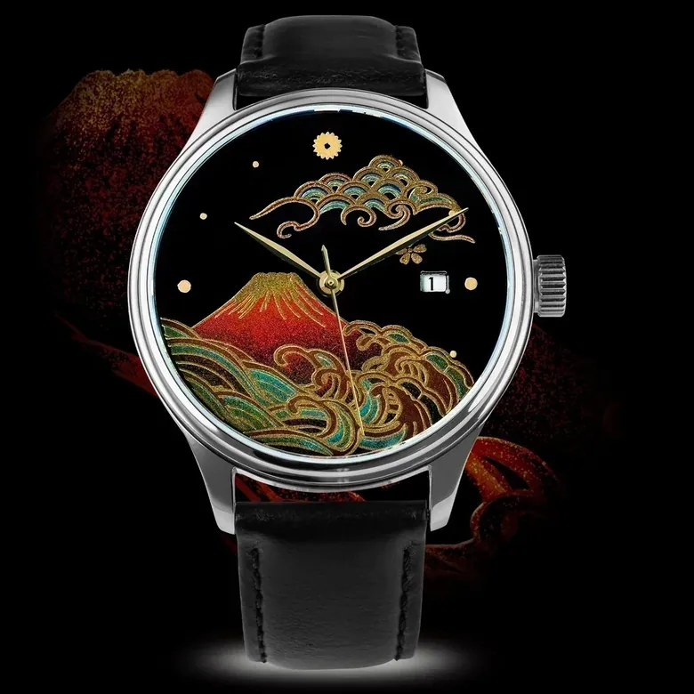 Wancher Dream Watch Aka Fuji Urushi Kindai Maki