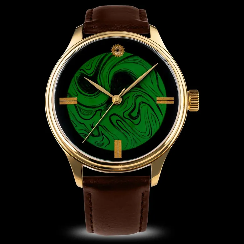 Dream Watch - Kawari Nuri Green Urushi Lacquer