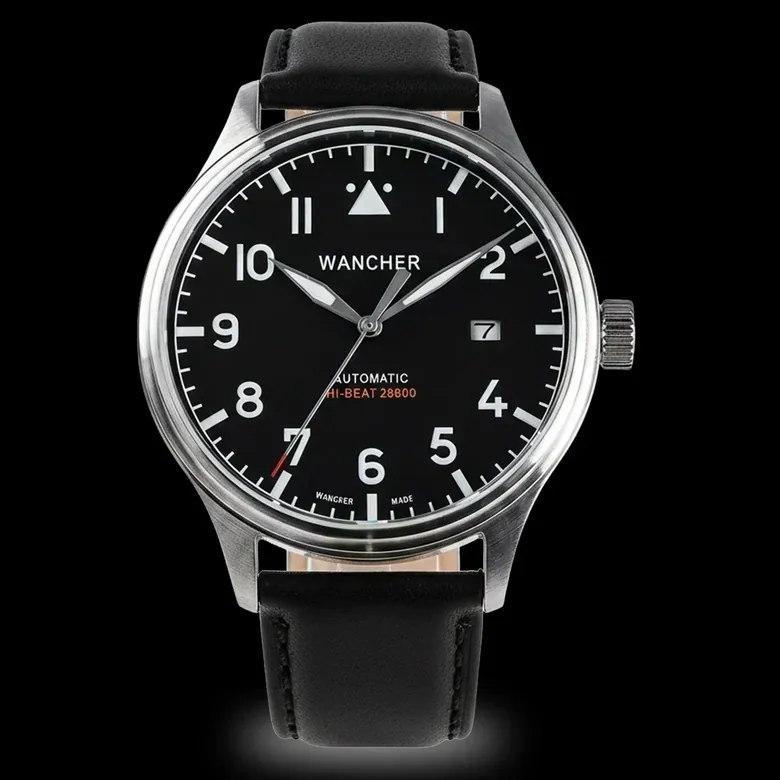 Wancher Flügel – Automatic Flieger Watch with Pilot