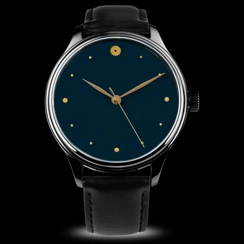 Dream Watch - Urushi Blue: Japanese Lacquered Dial from Echizen