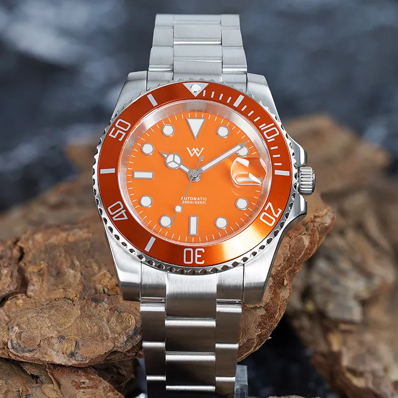 WM229 WM Watch Welly Merck 2025 New NH35 Men's Automatic Mechanical Watch NH35 Sapphire Glass AR Coated 200M Waterproof Watch