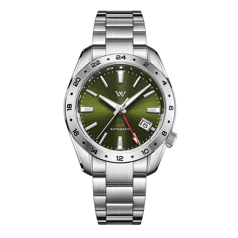 WM193 GMT Watch 40.5mm NH34 10Bar Sapphire Crystal Glass with AR Coating Men's Automatic Watch
