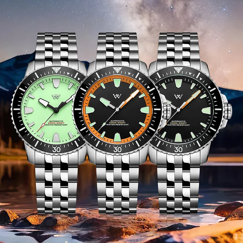 WM211 WM Watch Welly Merck 2025 New NH35 Men's Automatic Mechanical Watch 42mm Sapphire Glass AR Coated 200M Waterproof Watch