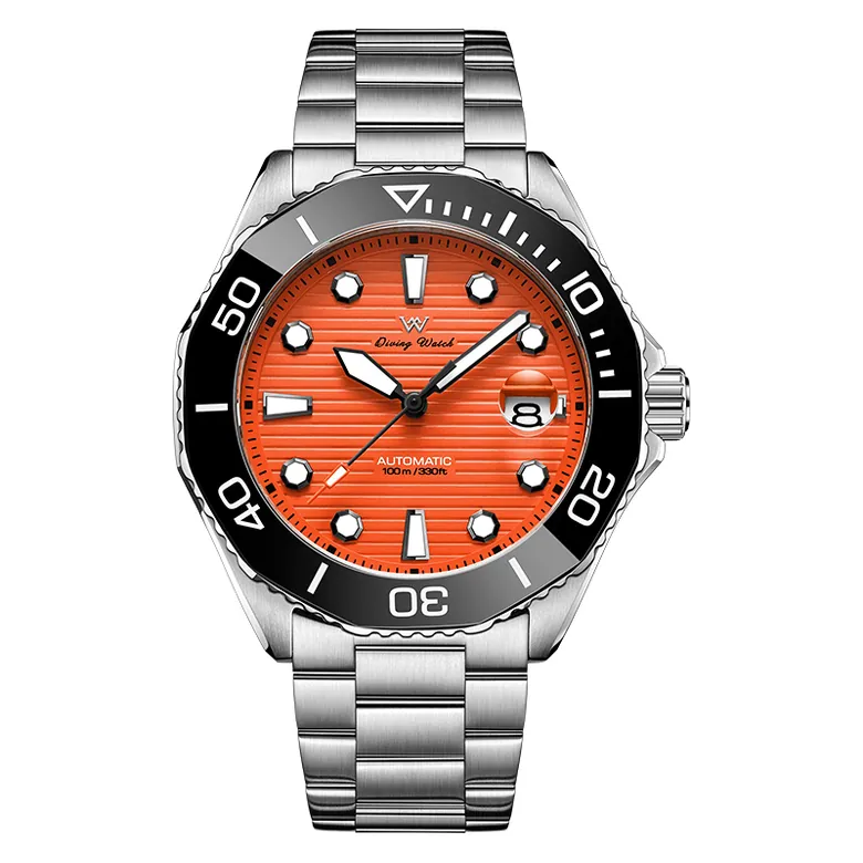 WM189 Classic Watch 43mm TMI NH35 Sapphire Crystal Glass with AR Coating 10ATM Men's Automatic Watch