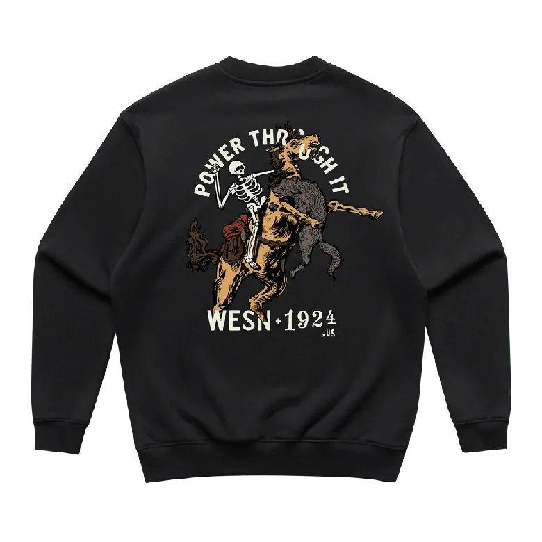 WESN X 1924us - The Power Through It Crewneck