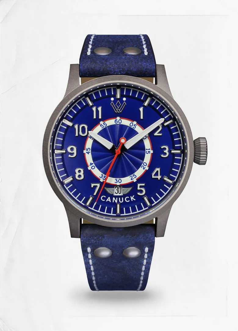 Canuck Pilot Watch - 39mm MK II Royal