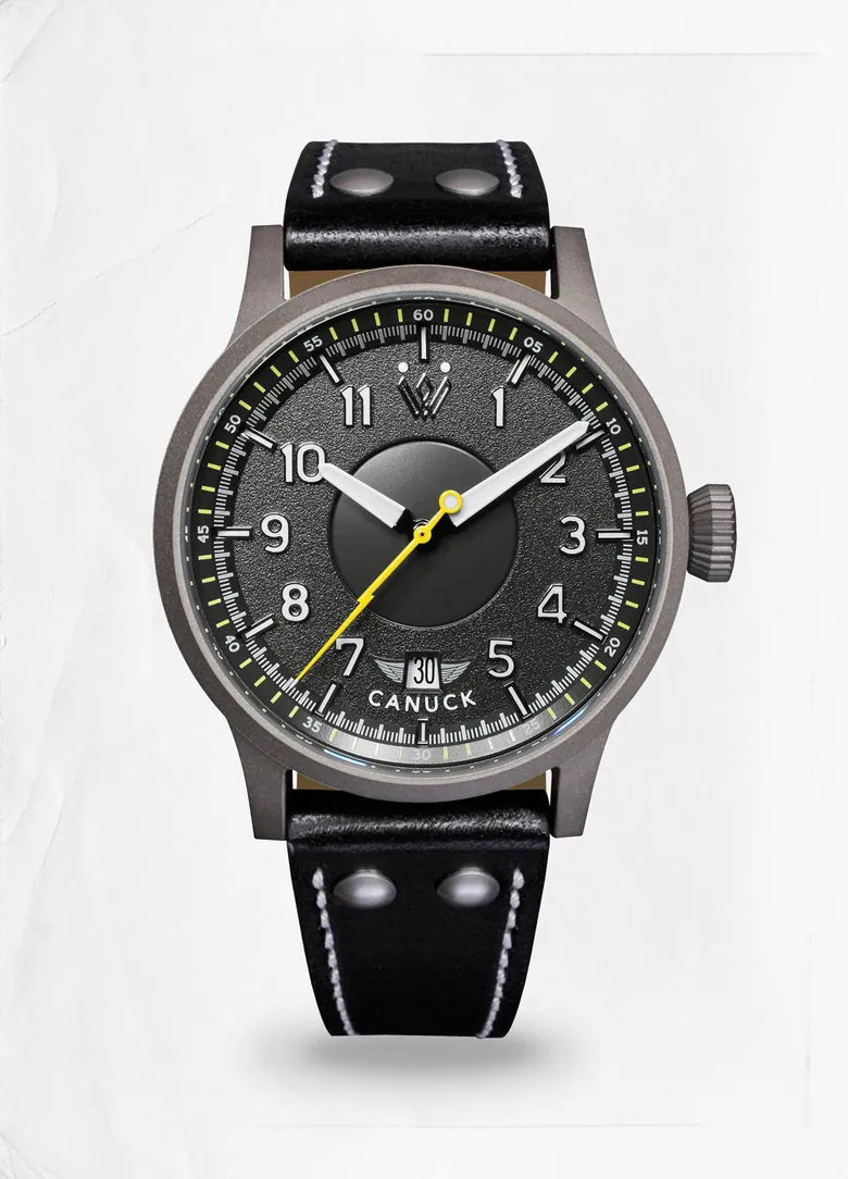 Canuck Pilot Watch - 43mm MK I Black