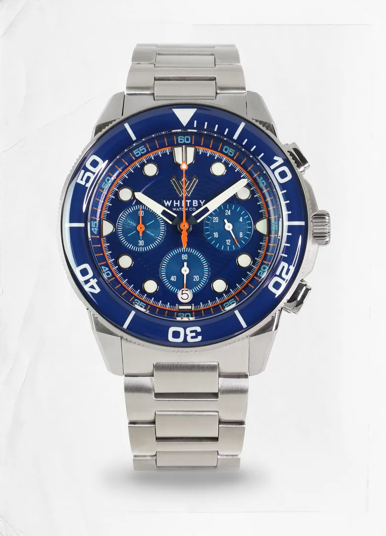 Alpine Chronograph Watch | Stainless Monkman