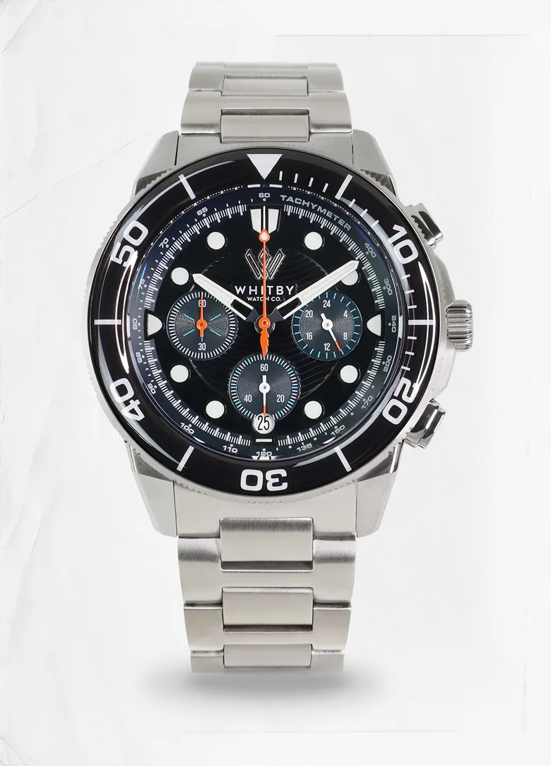 Alpine Chronograph Watch | Stainless Kicking Horse