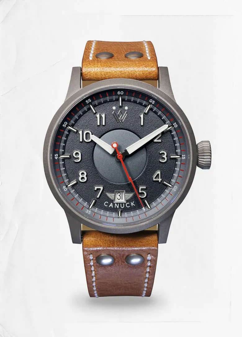 Canuck Pilot Watch - 39mm MK I Steel
