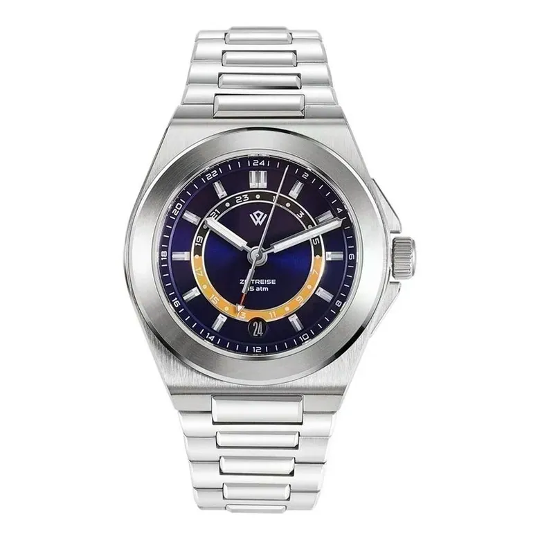 WIC006 GMT Blue - 38 mm Stainless Steel Sports Watch - PHOTO SAMPLE