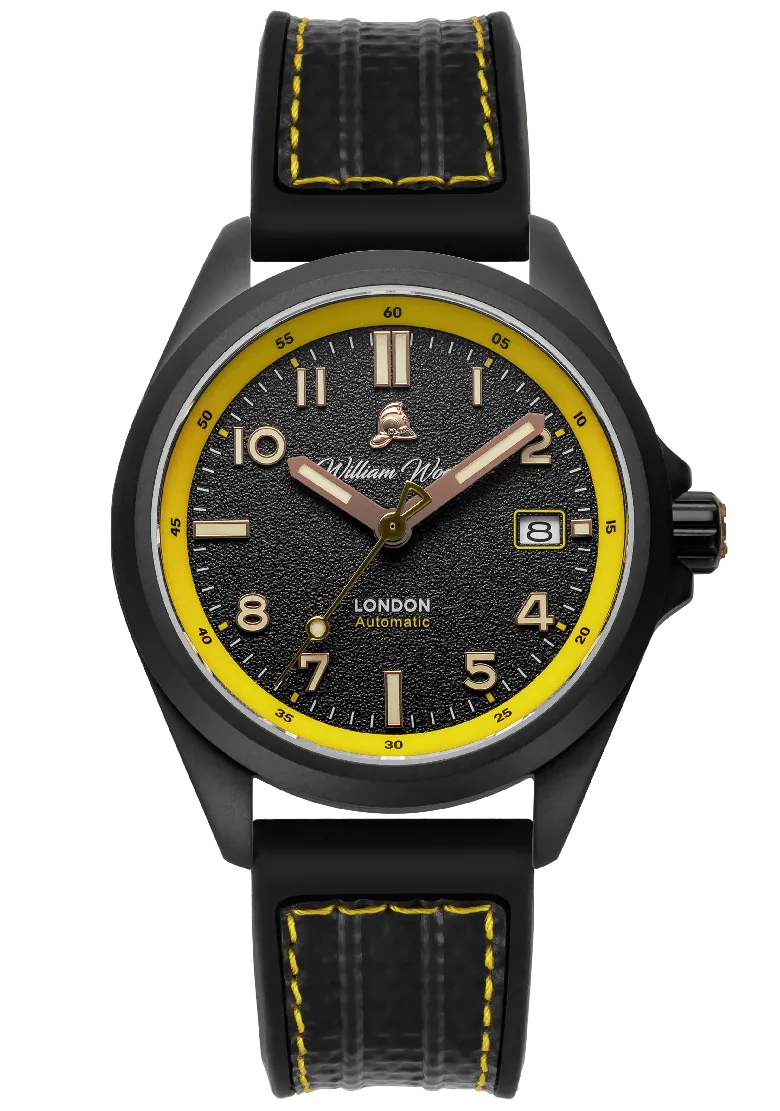 William Wood Watches: Fearless Collection - Fearless Yellow