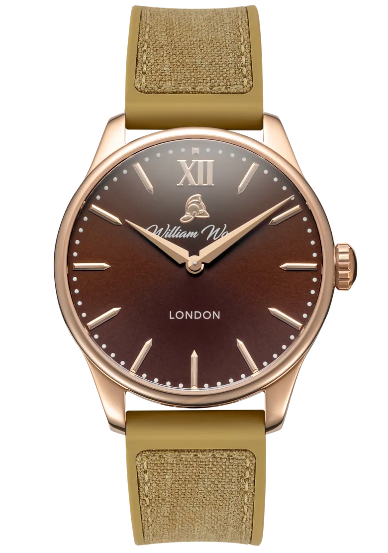 William Wood Watches: Chivalrous Collection - Chocolate