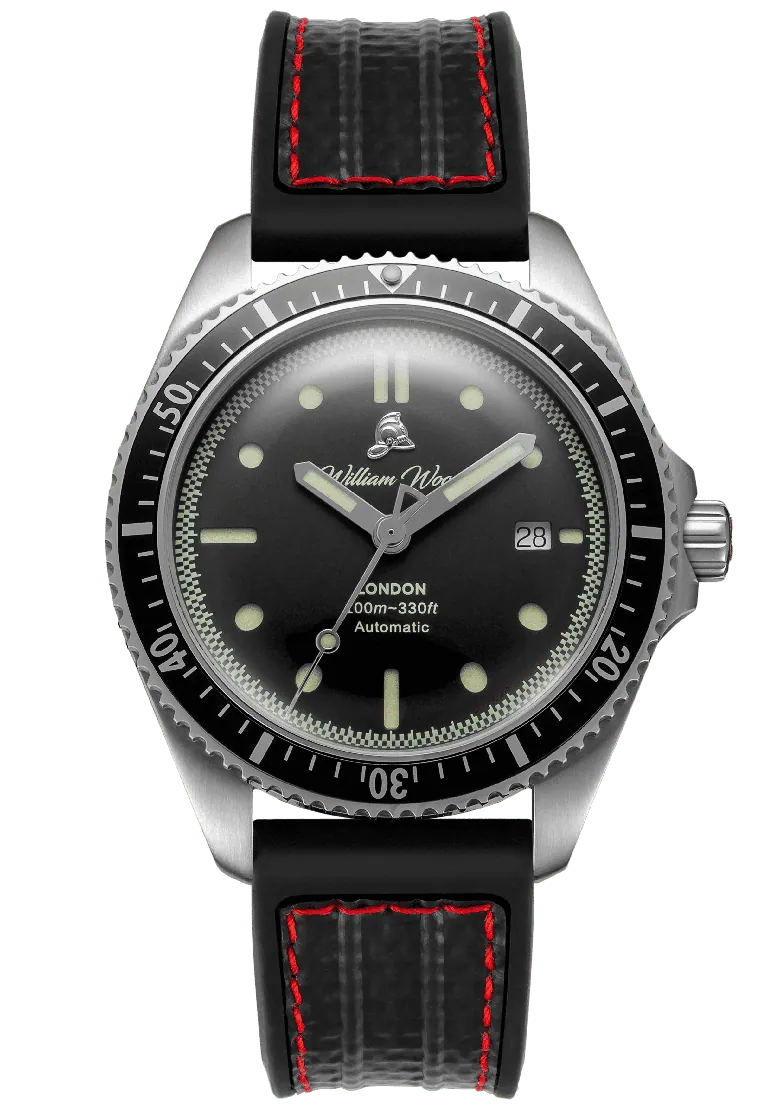 William Wood Watches: Valiant Collection - The Black Watch