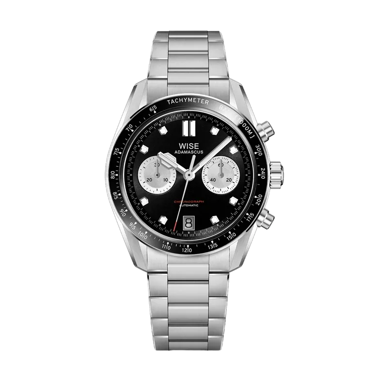 ADAMASCUS AD8 Chronograph Black-White