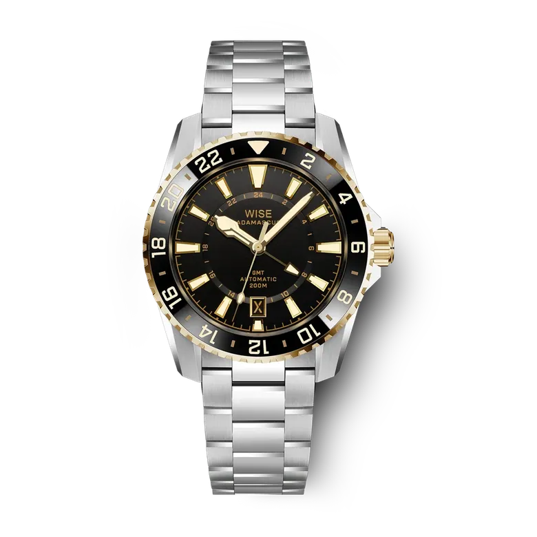 ADAMASCUS ADX101YG True GMT 18K Gold Cap