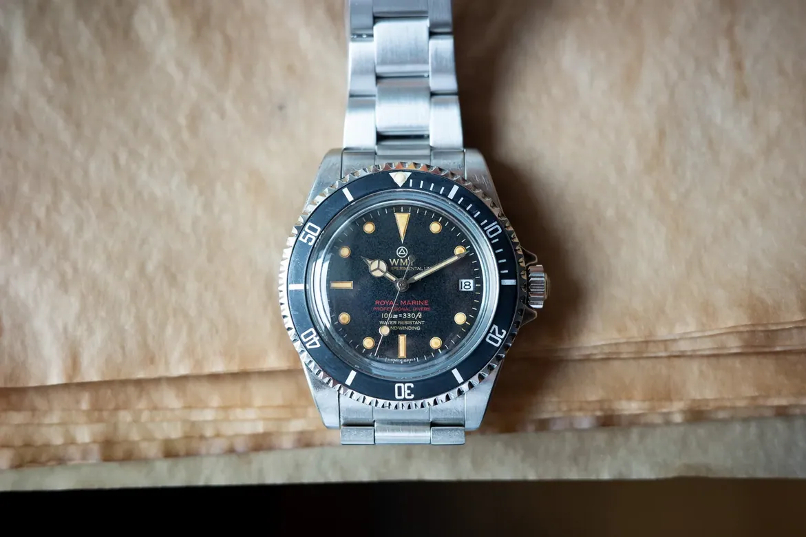 Royal Marine – Black dial / Heavy Aged Edition