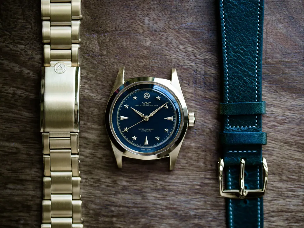 Lupas – Starlight / Limited 50pcs / Aged Edition / Metal Bracelet + Leather Strap Set