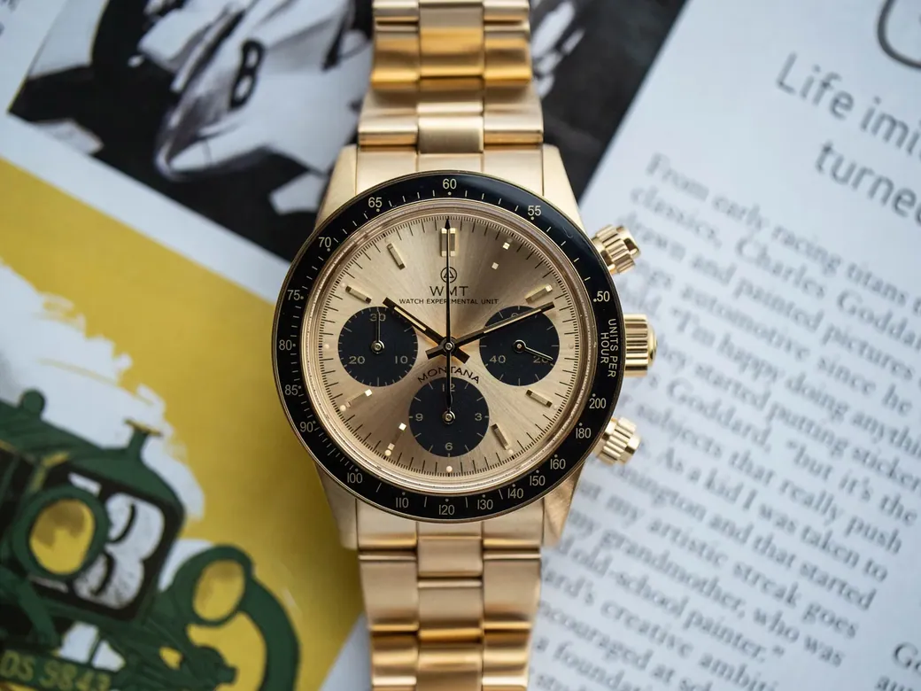 Montana – Gold Plating Edition / Gold Dial / Limited 50 Pc