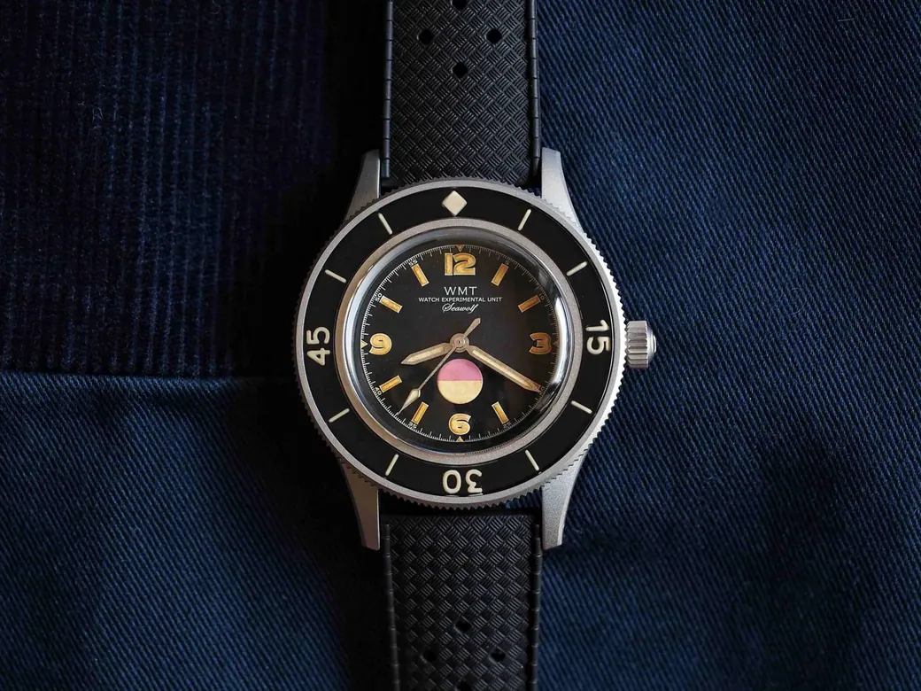 Seawolf  –  Classic II / Special Edition / Rubber + Leather Strap Set