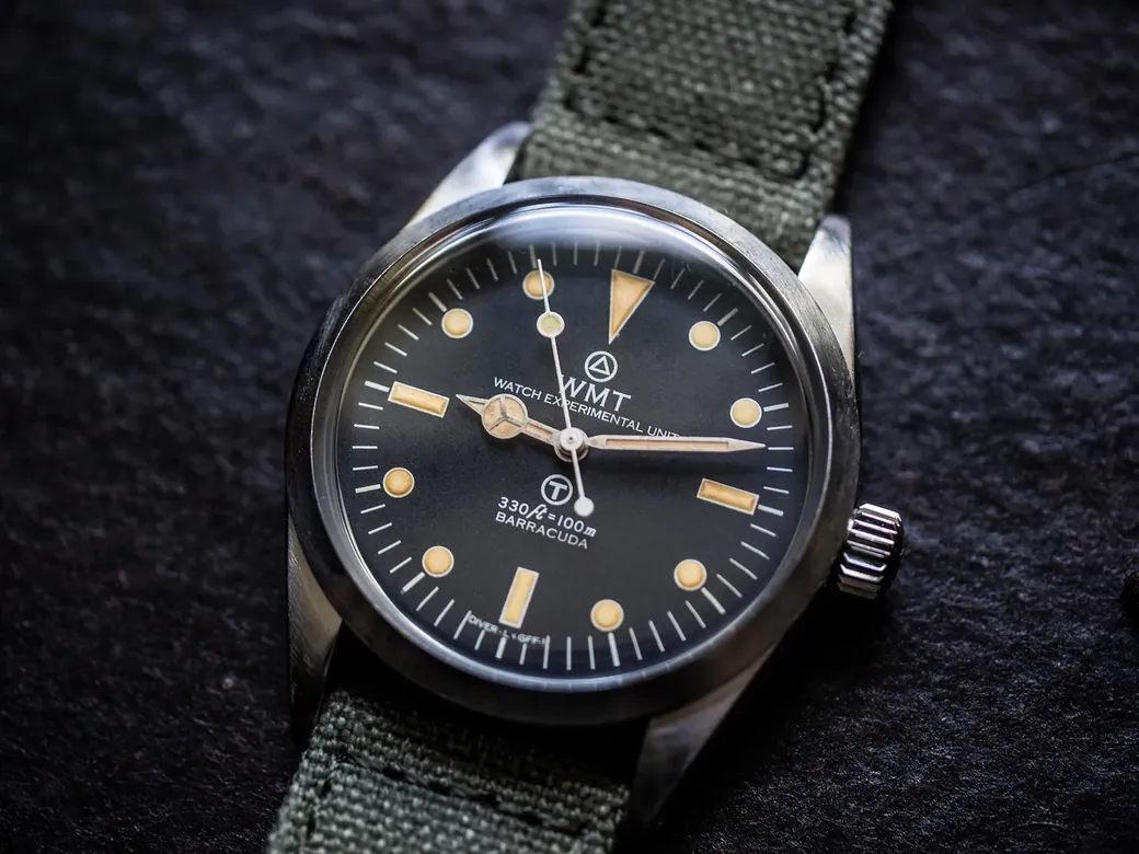 Barracuda – Milspec / Aged Edition / Canvas Strap ” Aged ” + Beige Nato Strap Set