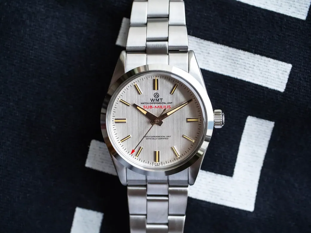 SUB-MILIUS MK II – Silver Dial Aged Edition / Limited 50 PC