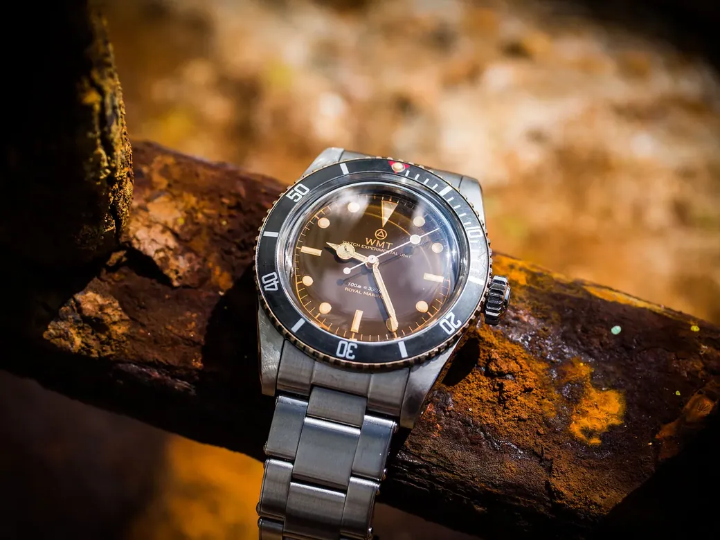 Sea Diver  – All Aged With Brass Bezel / Tropical Dial Edition