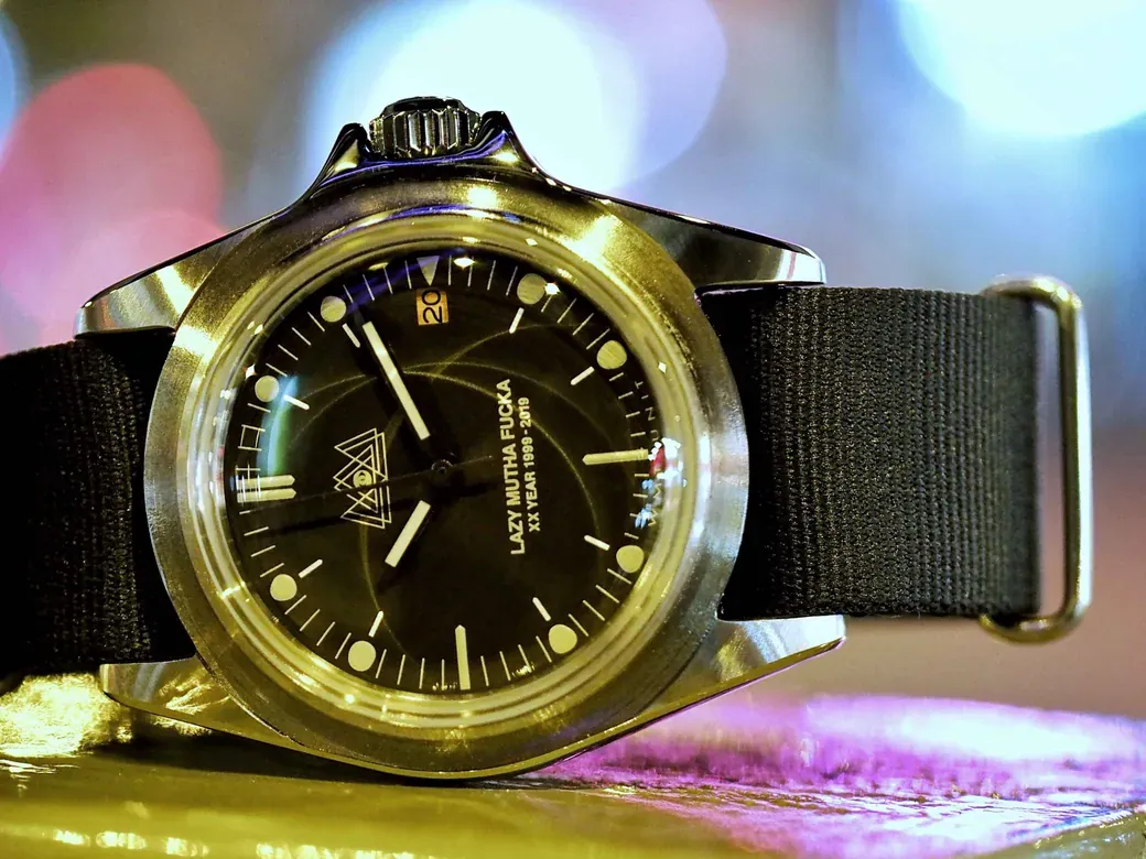 LMF “20 Years Anniversary”  Limited Edition 100 PC ” /  Nato Strap