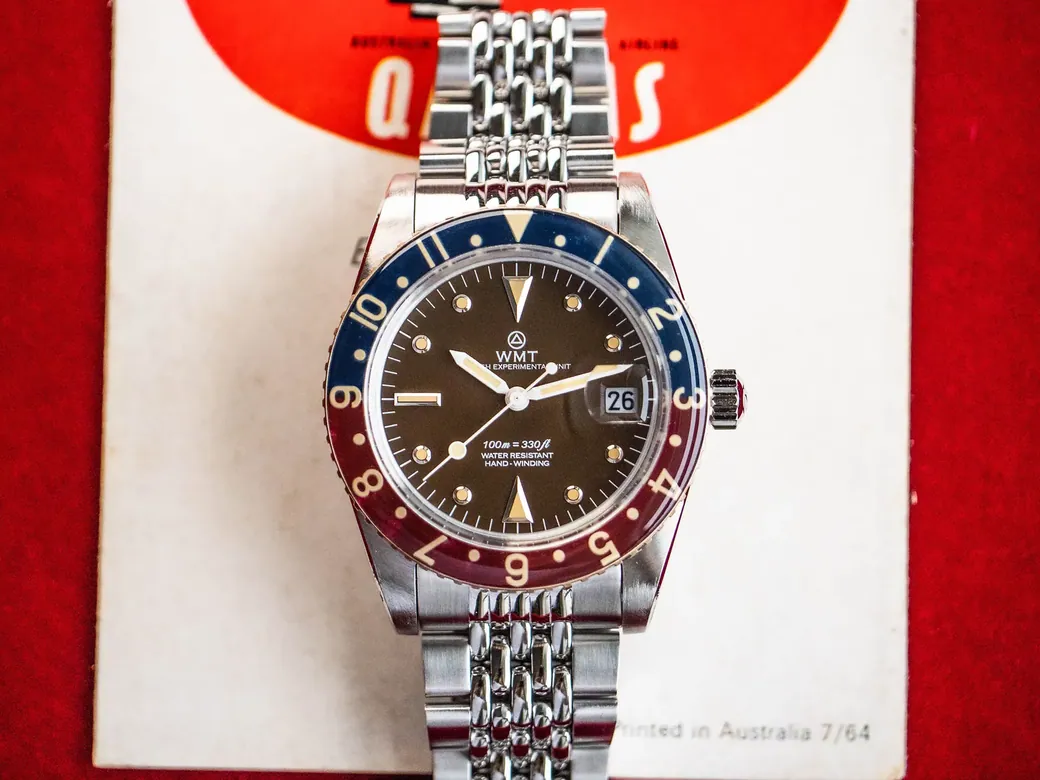 Panton – Brown Dial / Brass Bezel Aged Edition