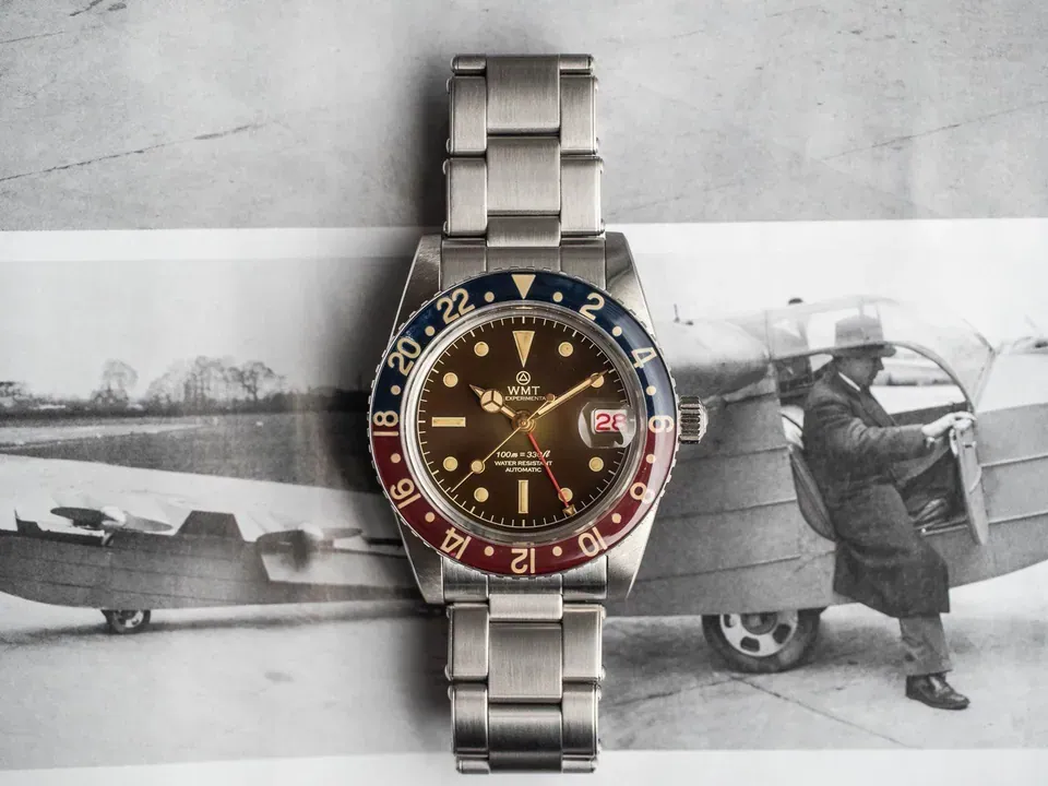 Panton MKII – Brown Dial Aged Edition