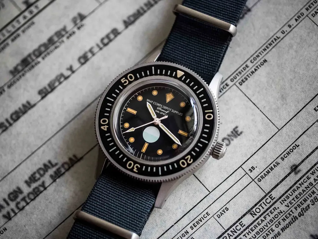 Seawolf – Milspec I / Aged Edition / Rubber Strap + Nato Strap Set