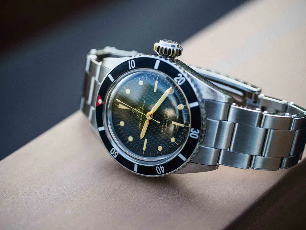 Sea Diver – Honeycomb MKII / Black Dial ( Aged )