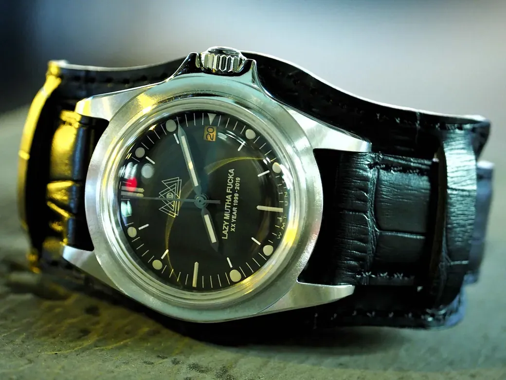 LMF “20 Years Anniversary”  Limited Edition 100 PC ” /  Nato + Leather Strap