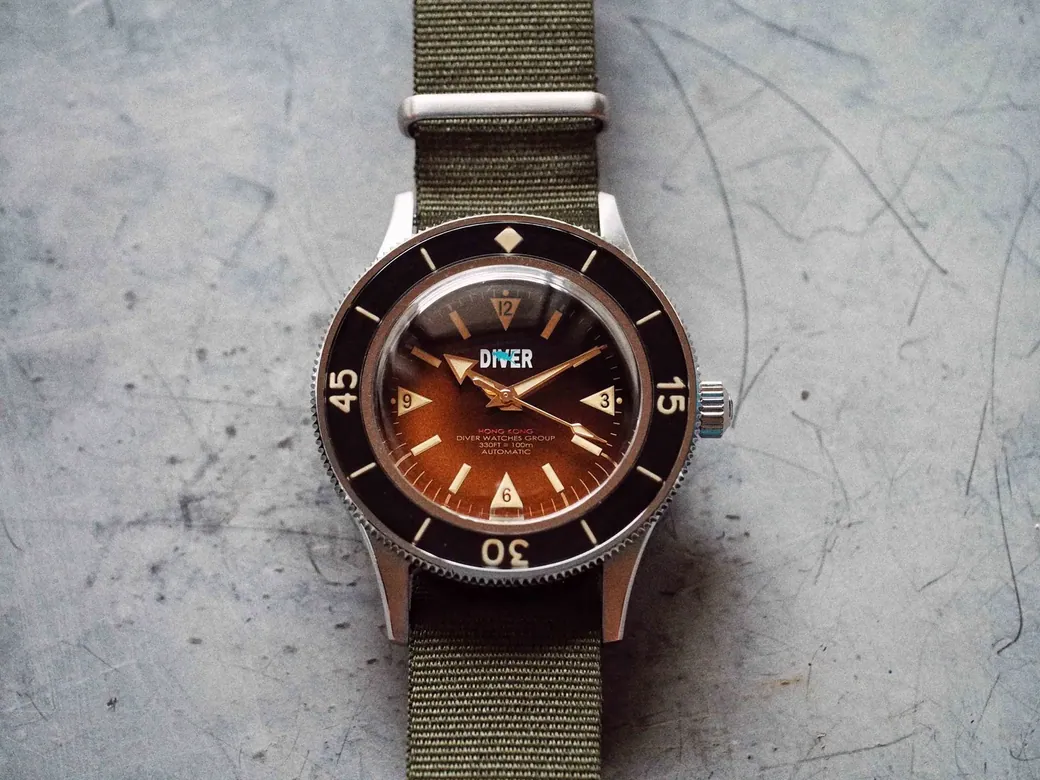 Seawolf – HK Diver Limited Edition 30 PC / Tropical Dial
