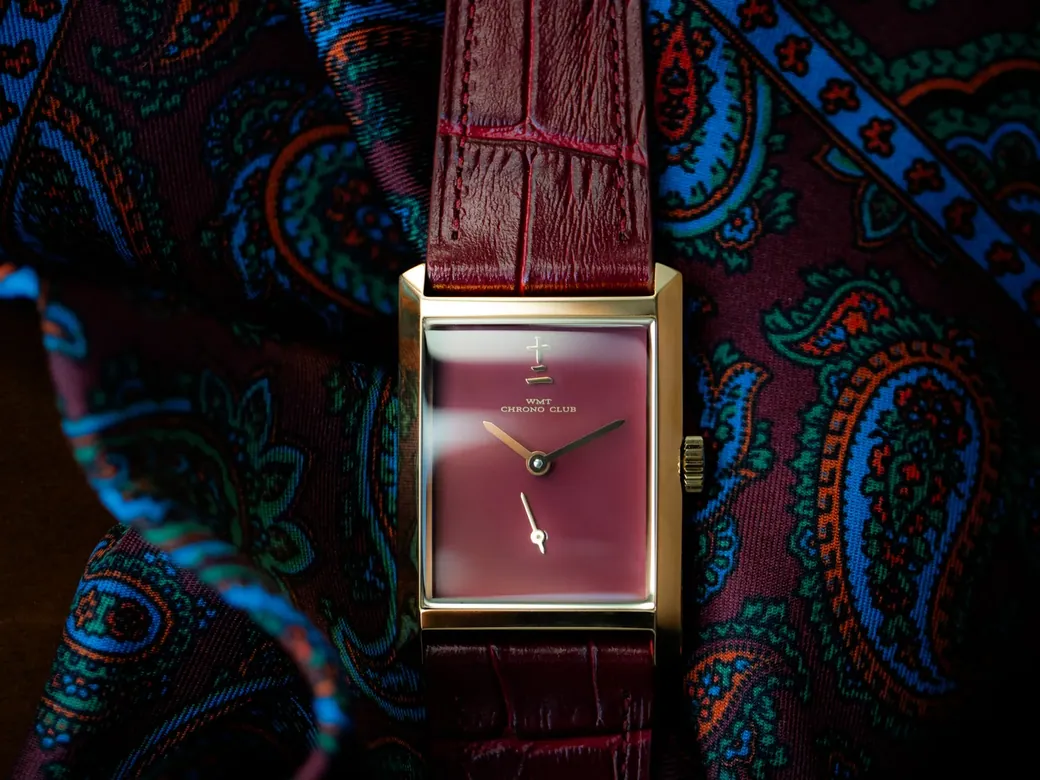 Old Miller G03 / Lunar New Year Limited Edition / Burgundy & Black Leather Strap set