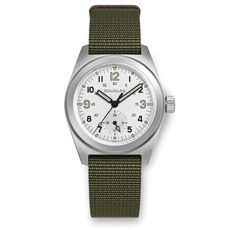 Outrider Professional Mecaquartz 38 Field Watch – White