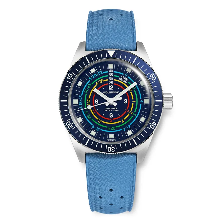 Skindiver Decompression Automatic Watch - MN90 - Blue