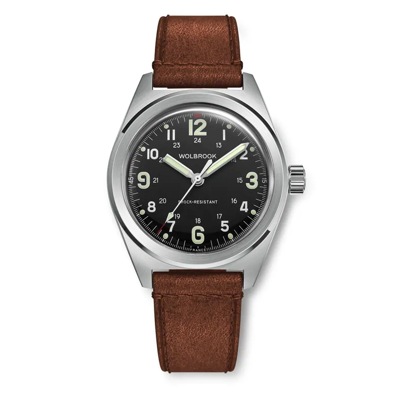 Outrider Automatic Watch – Black Dial, No Date