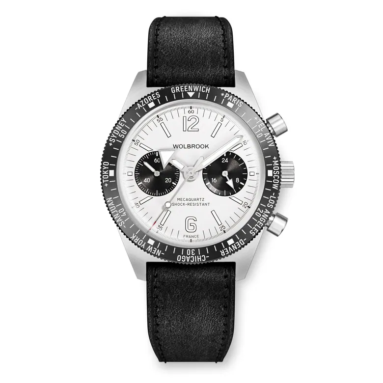 Skindiver WT Chrono-Mecaquartz Panda Chronograph