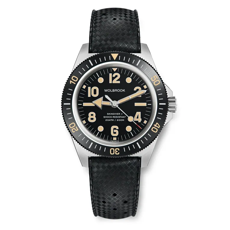 Skindiver II Automatic Dive Watch - "Jumbo Indices" & Vintage Lum