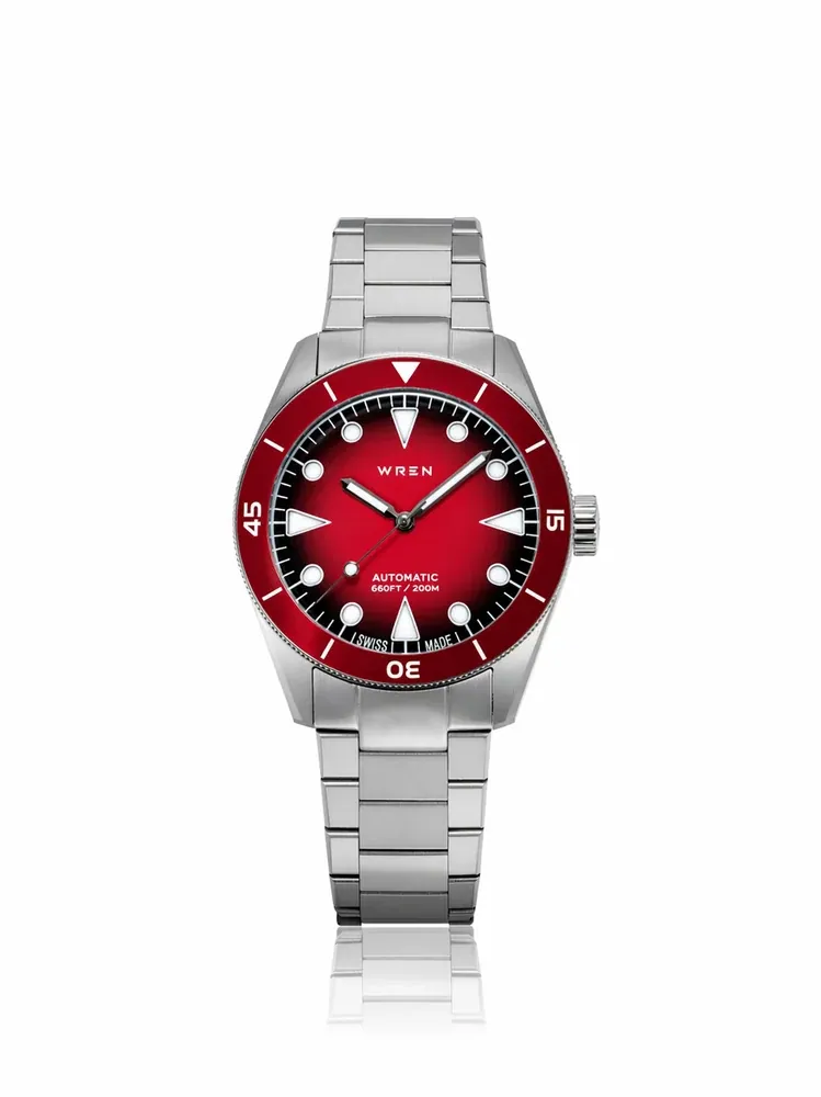 TIME+TIDE X WREN DIVER 38 CRIMSON